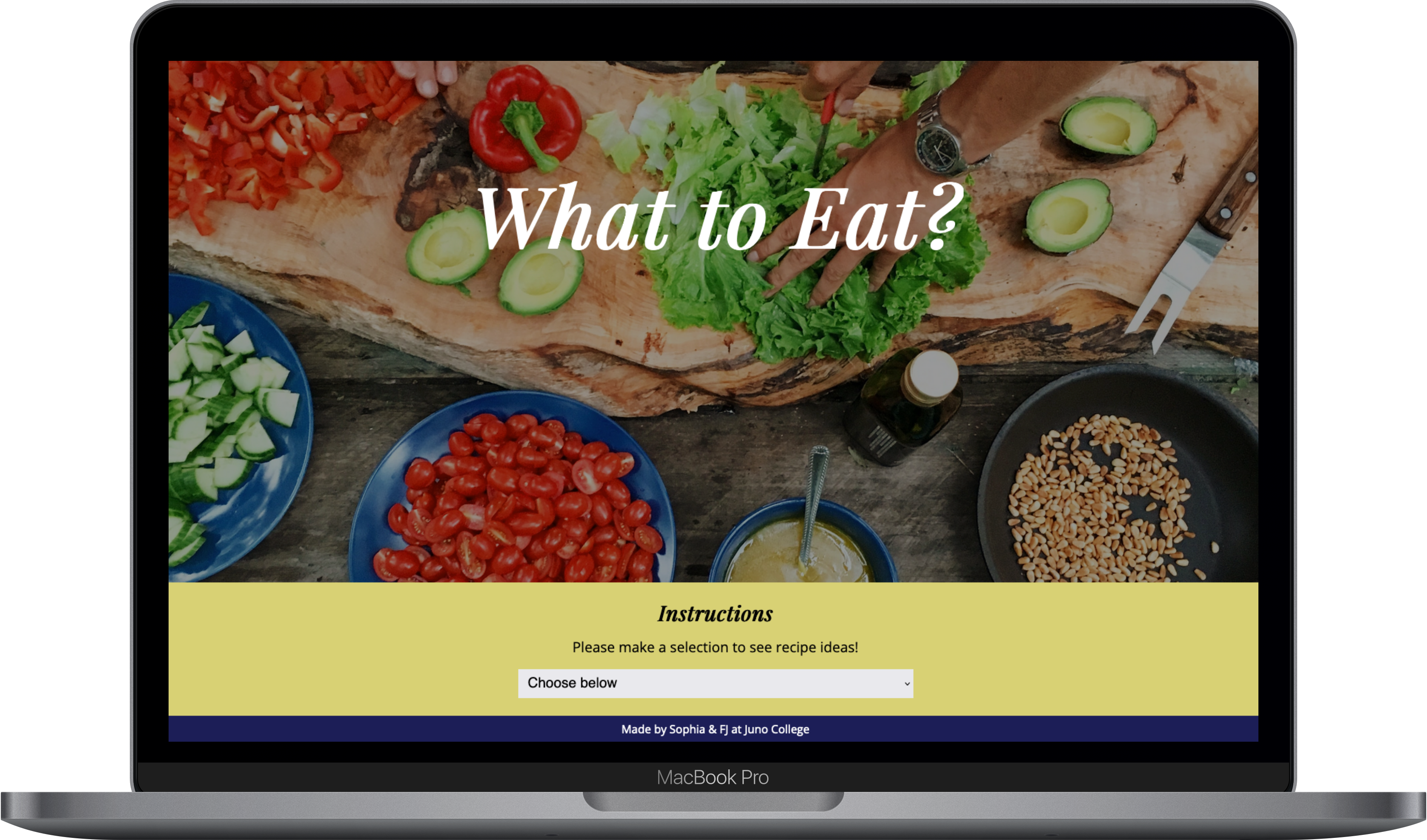 image of what to eat project